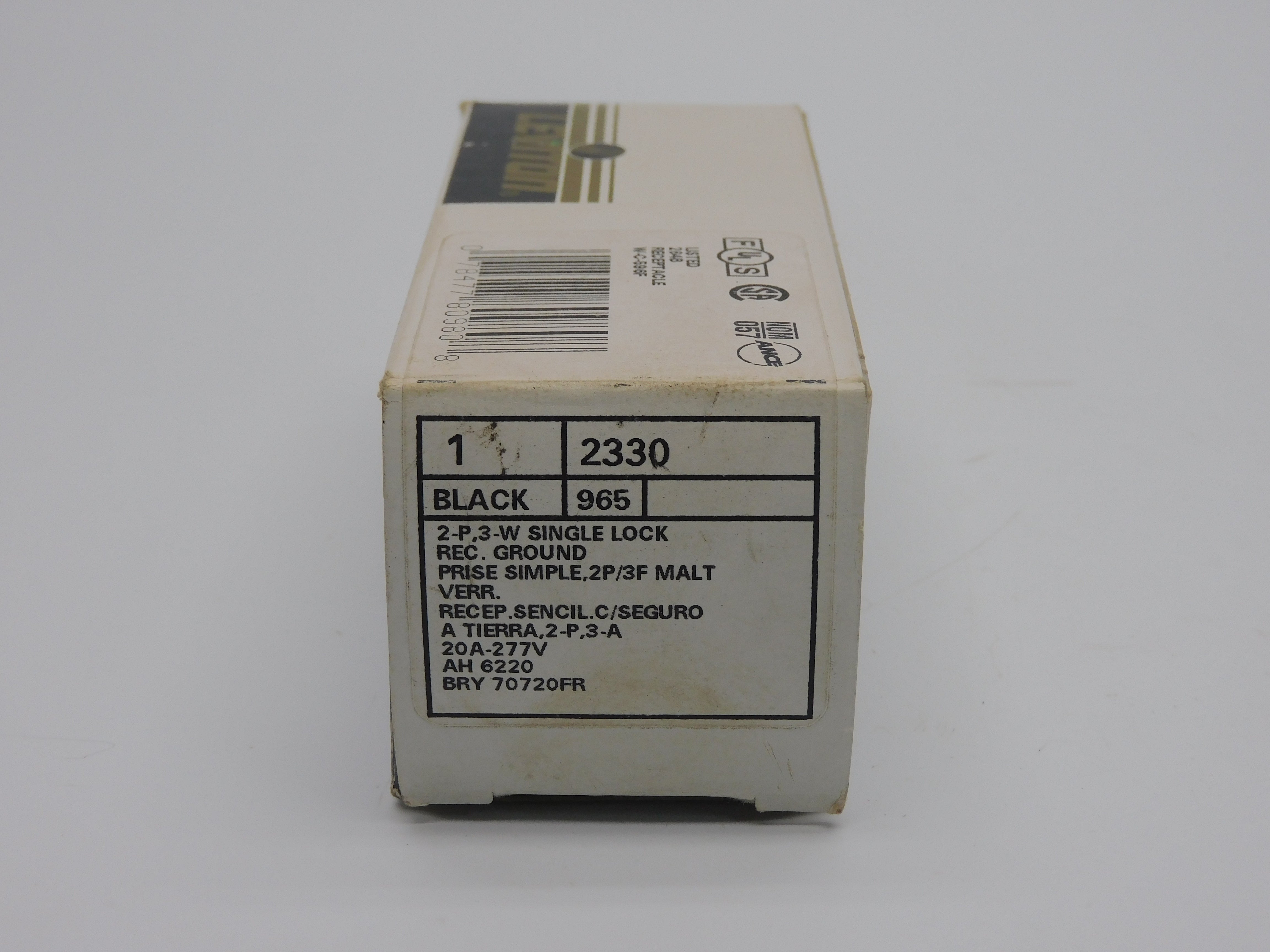 LEVITON 2330 277V 20A NSMP