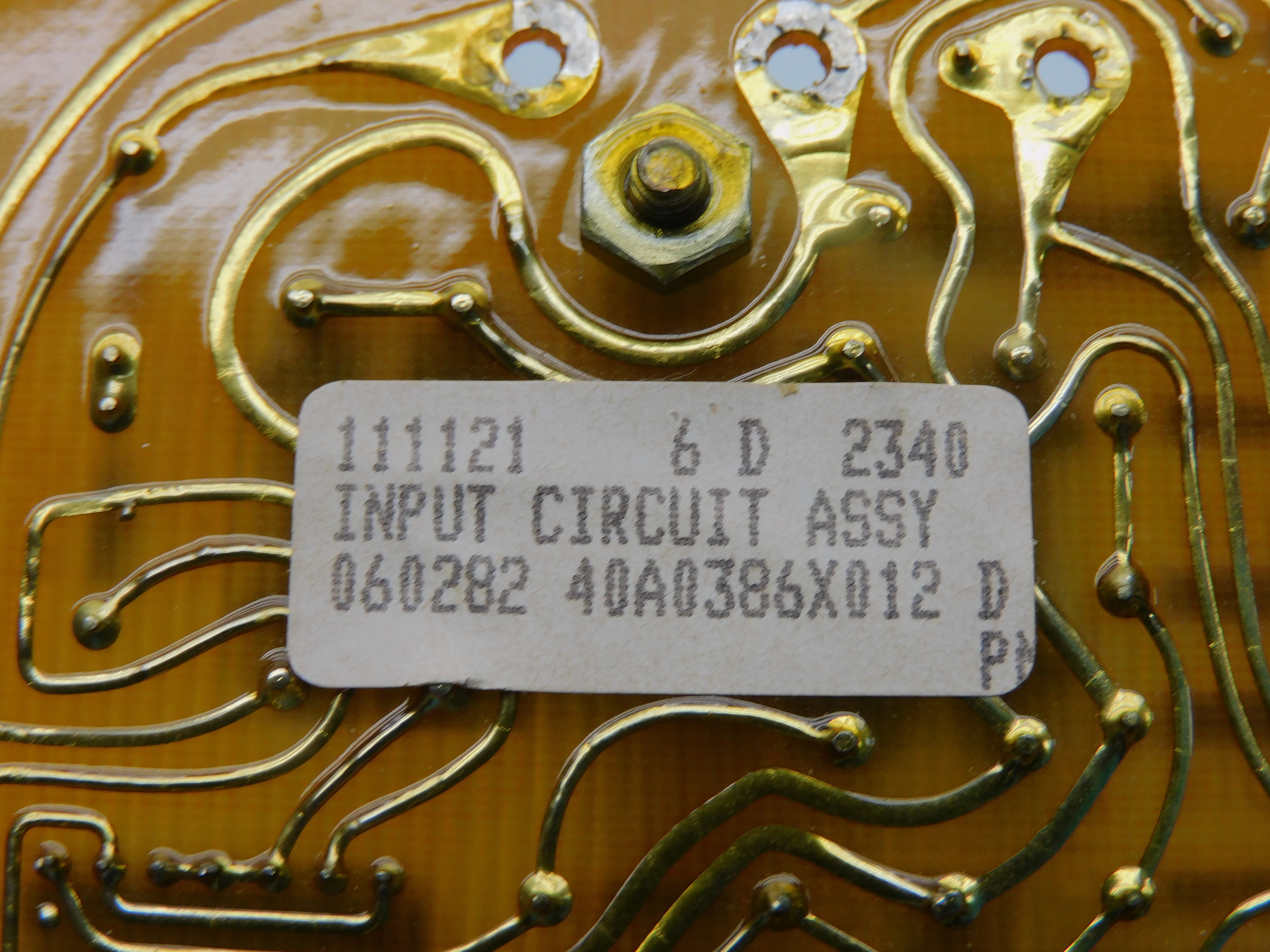 EMERSON 40A0386X012 REV. D NSNP