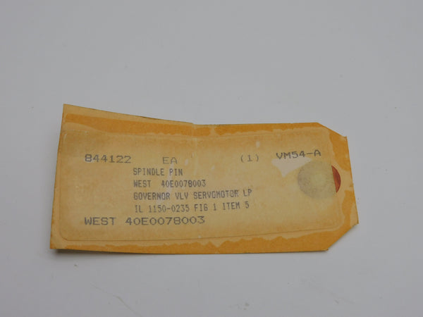 WEST 40E0078003 NSNP