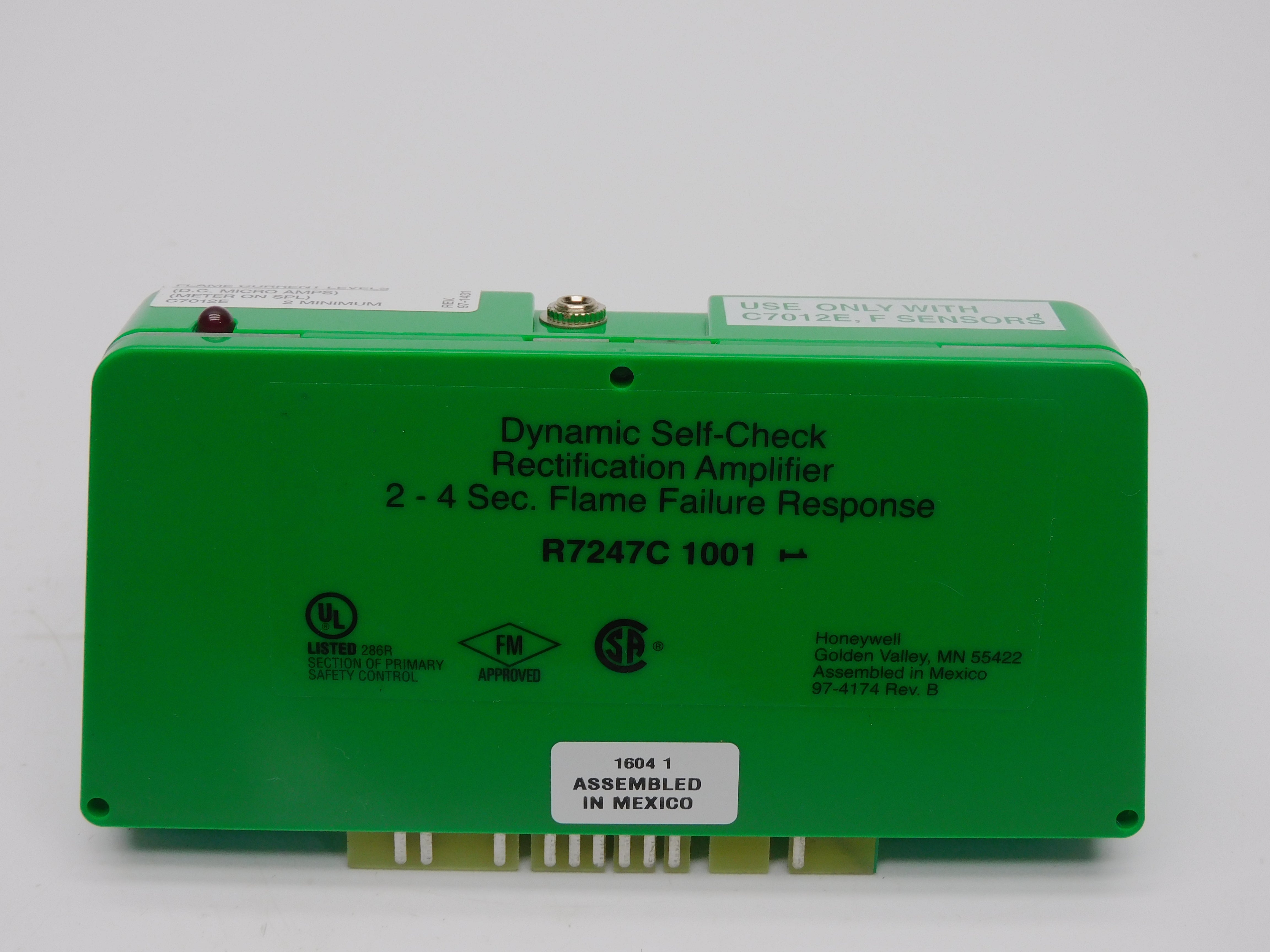 HONEYWELL R7247C1001 SER. 1 REV. B 2-4SEC. NSMP