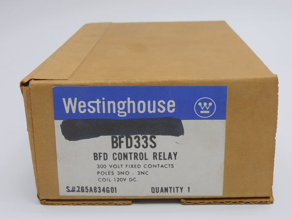 WESTINGHOUSE BFD33S 120VDC 1.1A NSMP