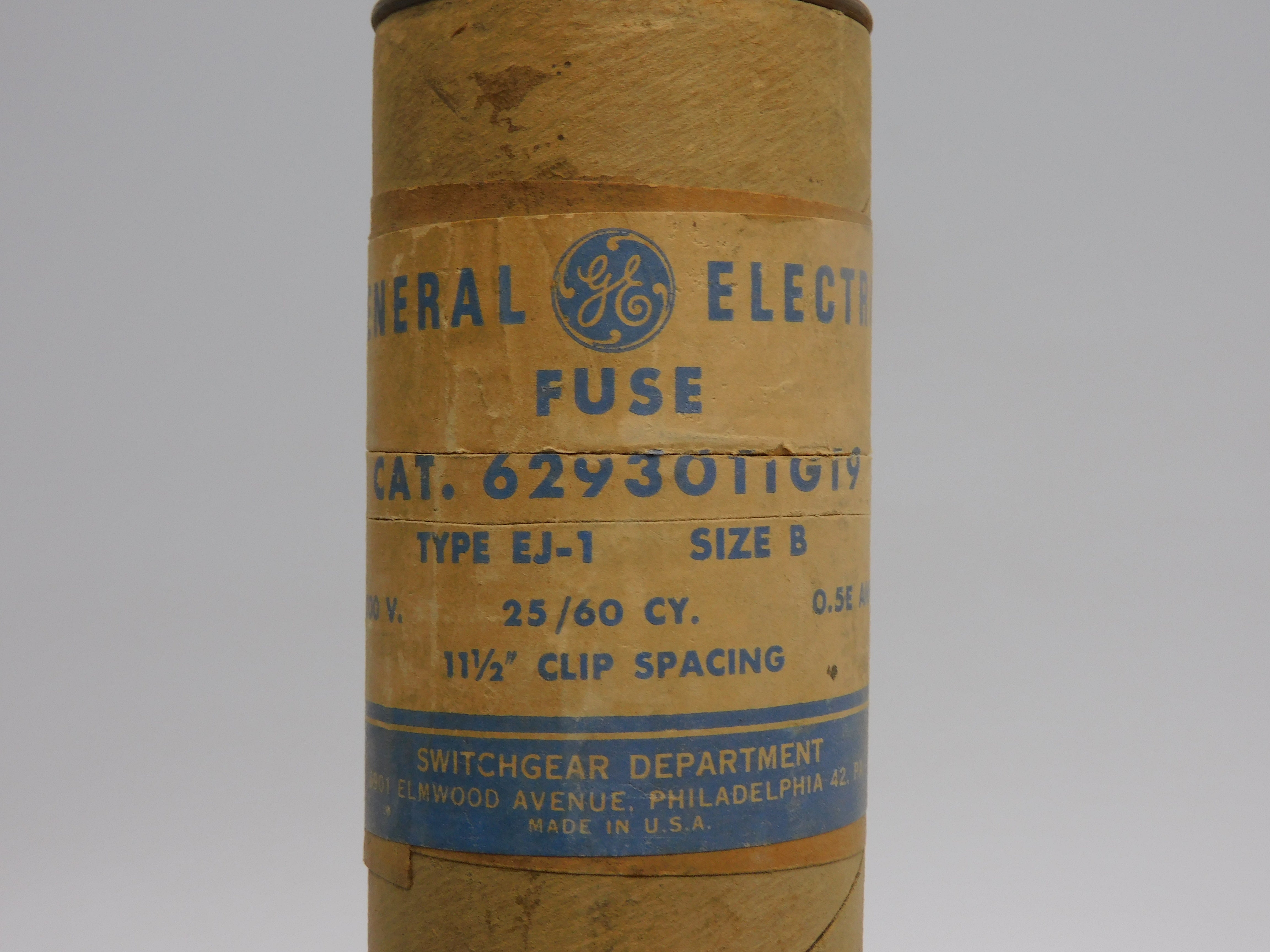 GENERAL ELECTRIC 6293011G19 15000V 0.5A NSMP