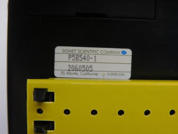 SIGNET SCIENTIFIC P58540-1 120V 1/4A 0-5GPM NSNP