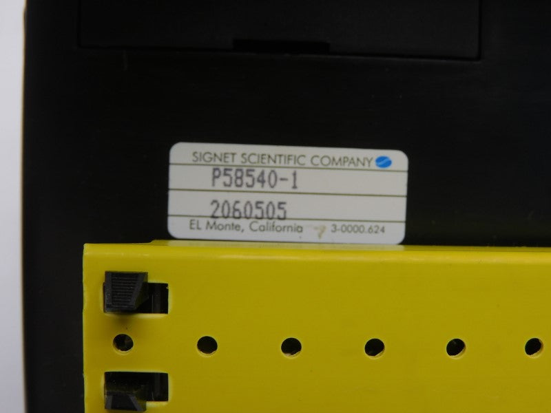 SIGNET SCIENTIFIC P58540-1 120V 1/4A 0-5GPM NSNP