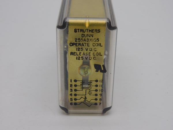 STRUTHERS-DUNN 255ABX105 125VDC NSMP