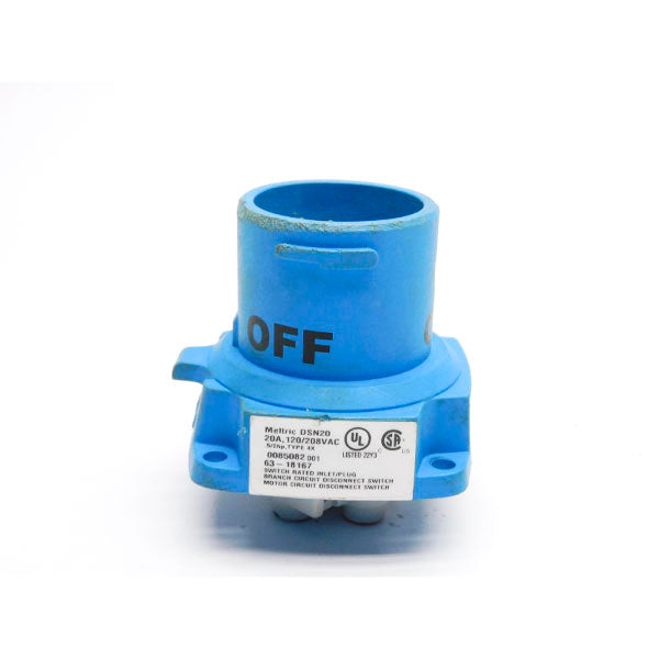 MELTRIC 63-18167 120/208VAC 20A UNMP