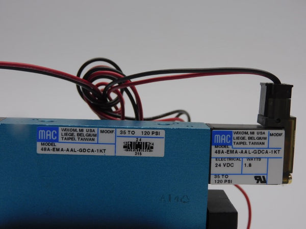 MAC 48A-EMA-AAL-GDCA-1KT 24VDC 35-120PSI NSNP