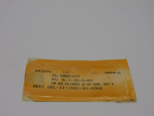 BECKMAN INDUSTRIAL 6336JL CEL-II-(SS)-X1-0001 NSNP