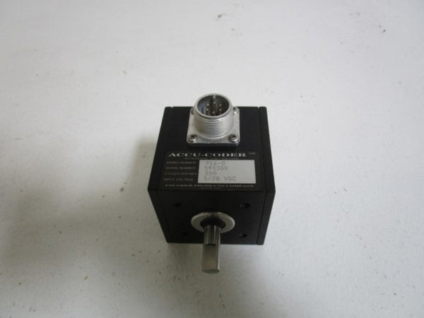 ACCU-CODER SHAFT ENCODER 716-0  NSNP