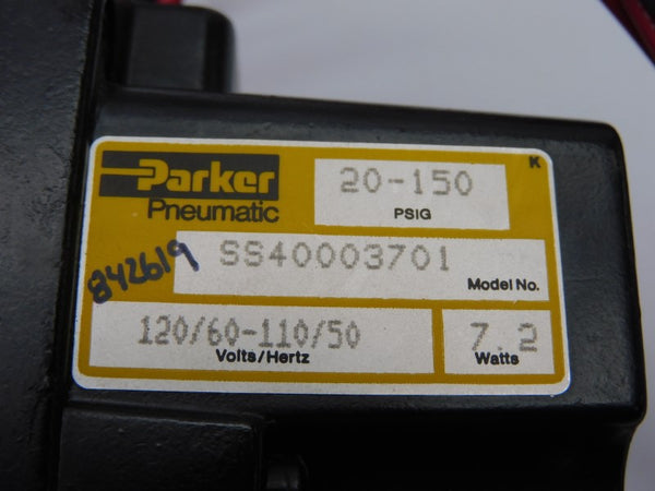 PARKER SS40003701 110/120V 20-150PSI NSNP