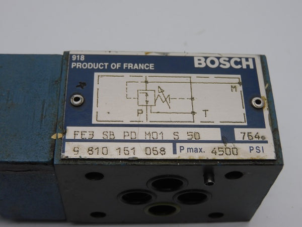 BOSCH FE3SBPDM01S5D 9810151058 4500PSI UNMP