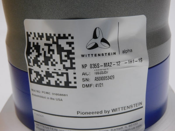 WITTENSTEIN NP035S-MA2-12-1H1-1S NSMP