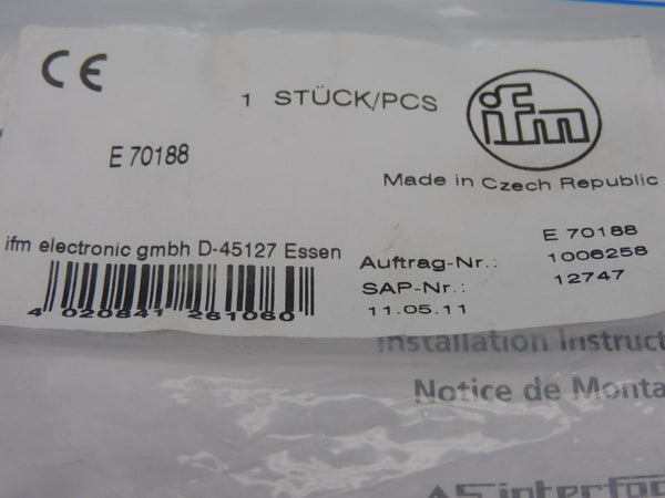 IFM EFECTOR E70188 NSMP