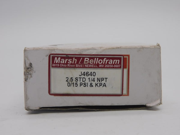 MARSH BELLOFRAM J4640 0/15PSI NSMP