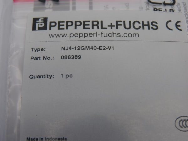 PEPPERL+FUCHS NJ4-12GM40-E2-V1 086389 NSMP