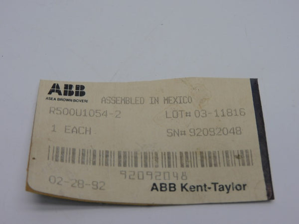 ABB 500S1054 REV. AA UNMP