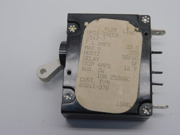 AIRPAX UPG1-1REC2-1542-7 250VAC 10A UNMP