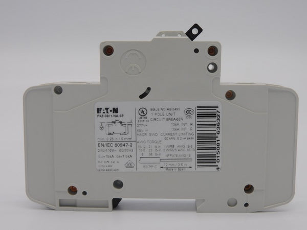 EATON FAZ-C8/1-NA-SP 167132 277VAC 8A NSMP