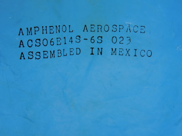 AMPHENOL AEROSPACE ACS06E14S-6S (023) NSMP