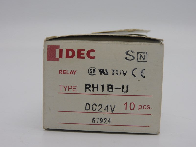 IDEC RH1B-U 24VDC 10A (PKG OF 10) NSMP