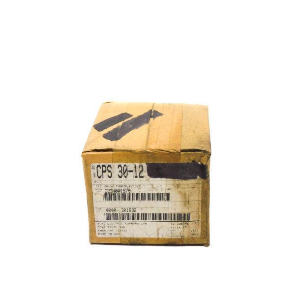 ACME ELECTRIC CPS30-12 NSFS