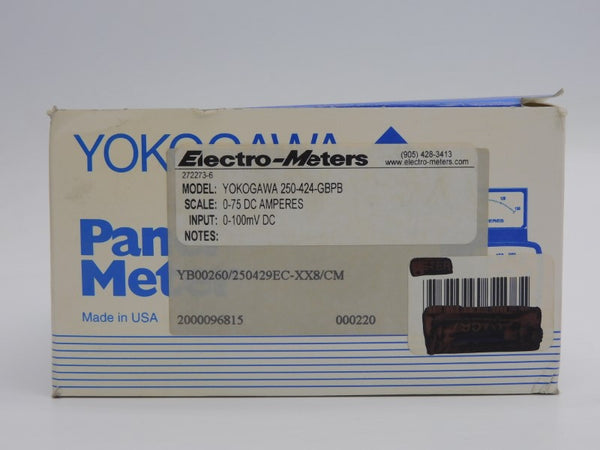 YOKOGAWA 250-424-GBPB NSMP