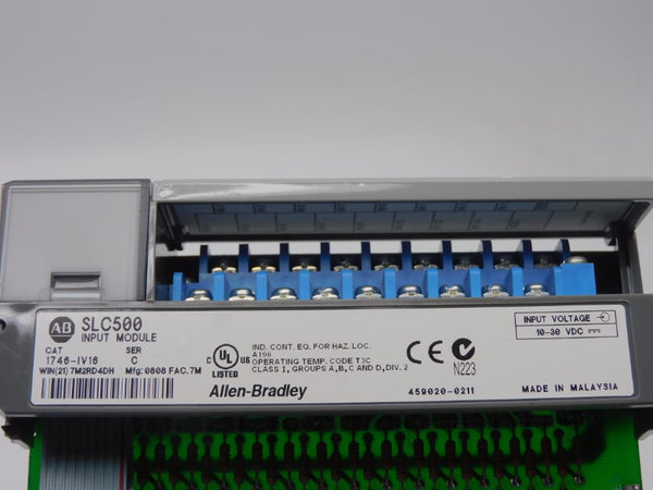 ALLEN BRADLEY 1746-IV16 SER. C 10-30VDC NSMP