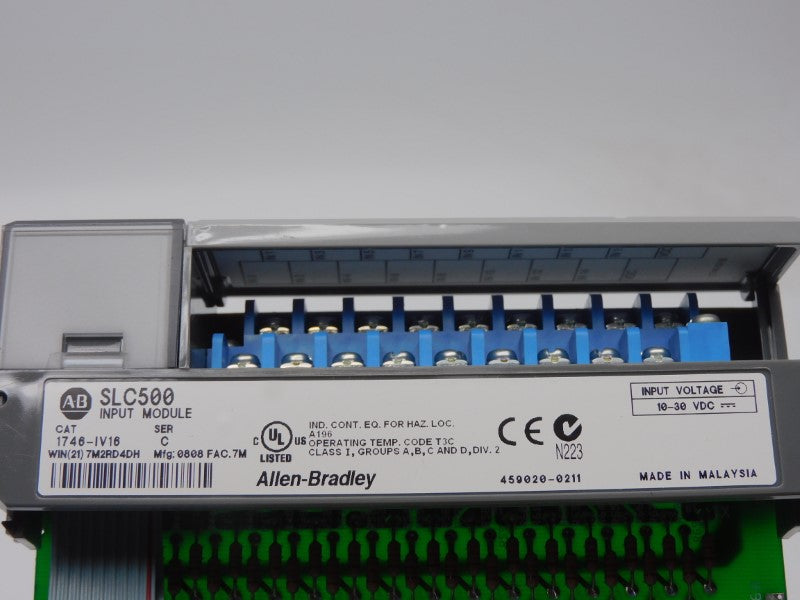 ALLEN BRADLEY 1746-IV16 SER. C 10-30VDC NSMP