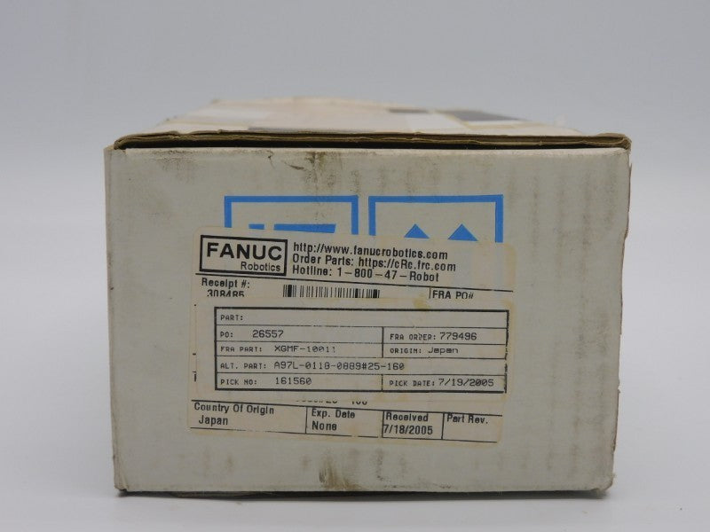 FANUC A97L-0118-0889#25-160 XGMF-10011 NSMP