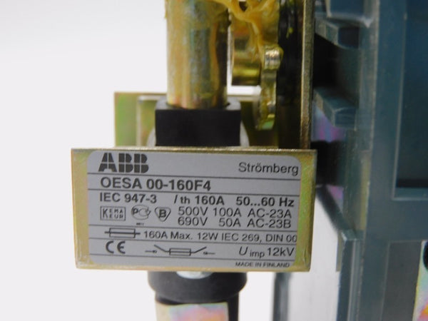 ABB 1SCA022108R5310 OESA00-160F4 690V 160A NSMP