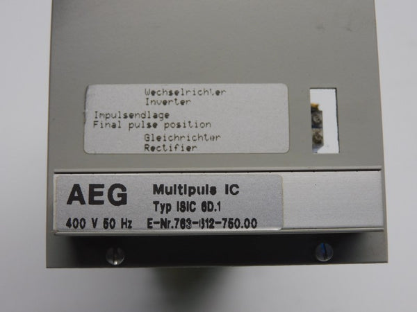 AEG ISIC6D.1 763-612-750.00 400V UNMP