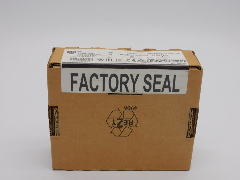 ALLEN BRADLEY 1769-IF4I SER. A F/W 2.1 DATE: 2020 NSFS