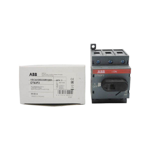 ABB 1SCA105332R1001 OT63F3 600VAC 63A NSMP