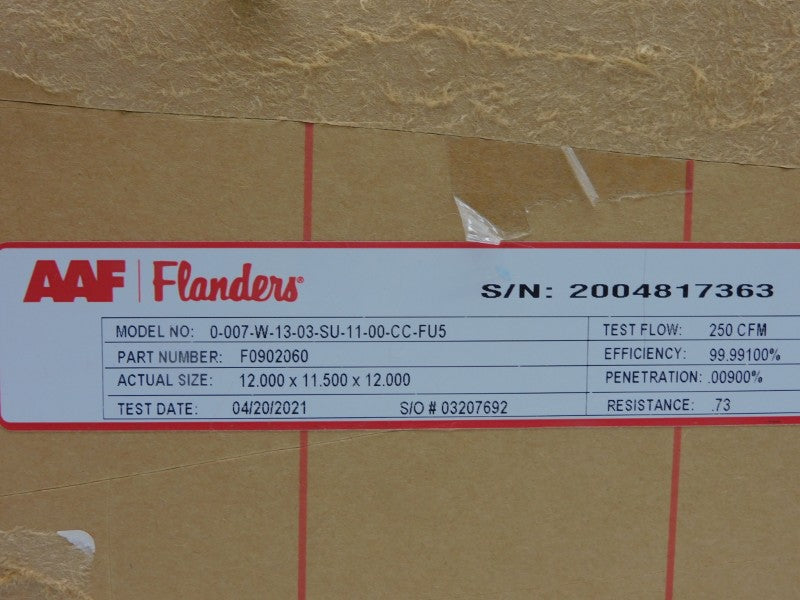 AAF 0-007-W-13-03-SU-11-00-CC-FU5 F0902060 NSMP