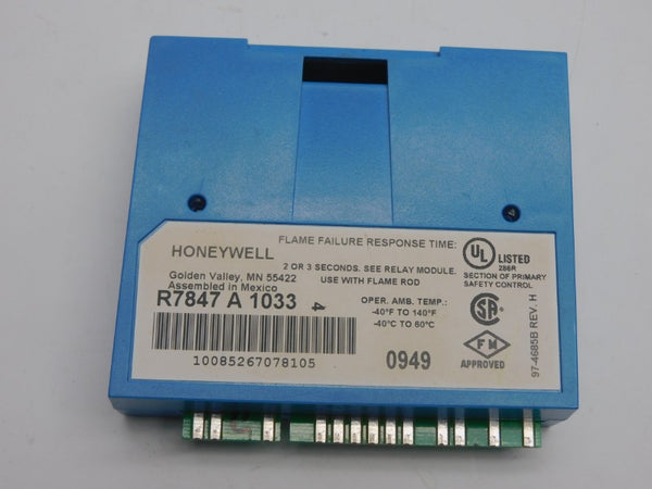 HONEYWELL R7847A1033 REV. H 2-3SEC UNMP