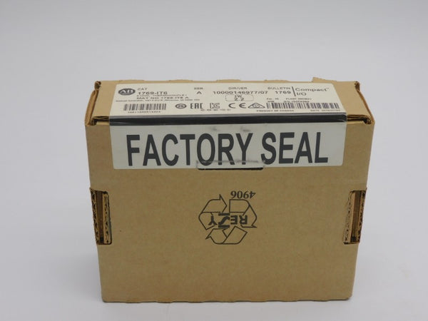 ALLEN BRADLEY 1769-IT6 SER. A F/W 2.2 VER. 07 DATE: 2019 NSFS