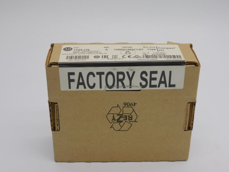 ALLEN BRADLEY 1769-IT6 SER. A F/W 2.2 VER. 07 DATE: 2019 NSFS