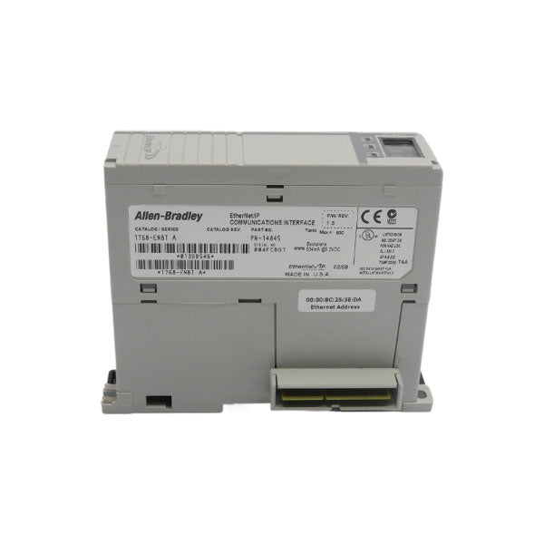 ALLEN BRADLEY 1768-ENBT SER. A F/W 1.3 5.2VDC NSNP