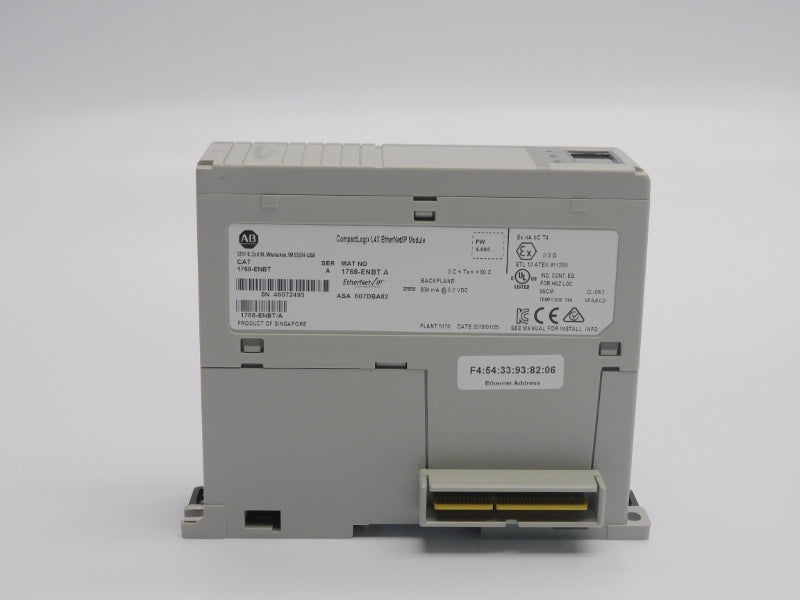 ALLEN BRADLEY 1768-ENBT SER. A F/W 4.005 5.2VDC NSNP