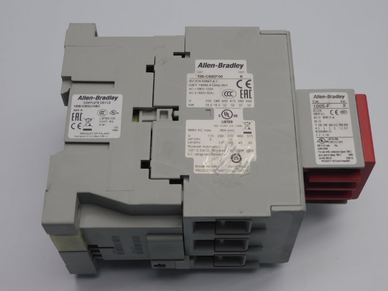 ALLEN BRADLEY 100S-C60DJ14BC SER. B 24VDC 100A NSNP
