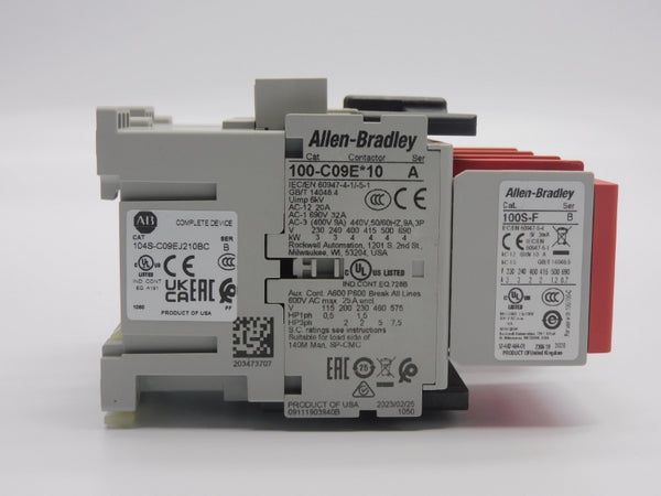 ALLEN BRADLEY 104S-C09EJ210BC SER. B 24VDC 32A NSNP