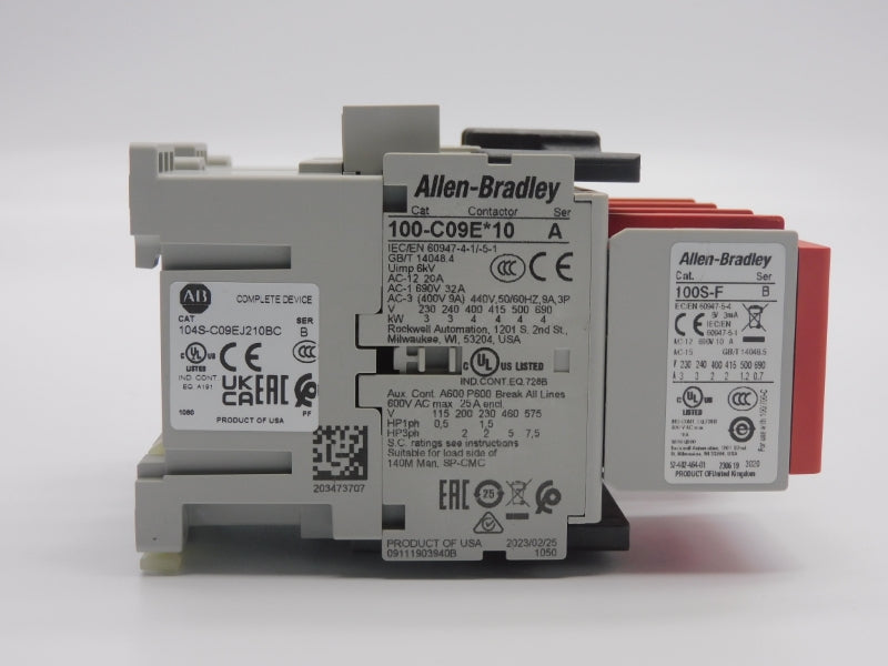 ALLEN BRADLEY 104S-C09EJ210BC SER. B 24VDC 32A NSNP