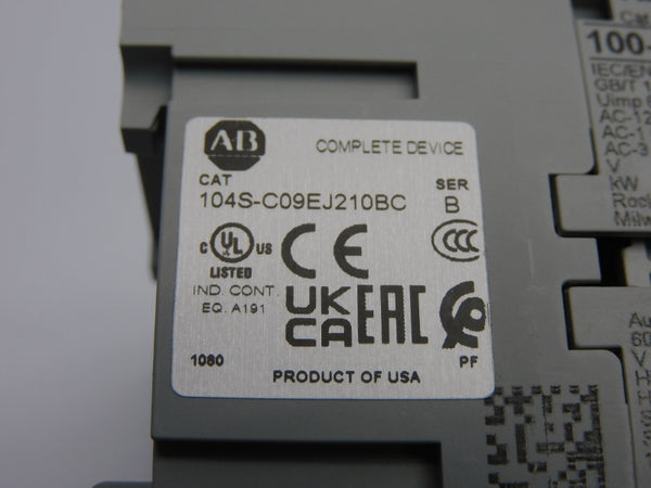 ALLEN BRADLEY 104S-C09EJ210BC SER. B 24VDC 32A NSNP