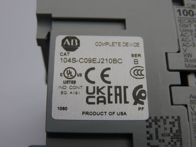 ALLEN BRADLEY 104S-C09EJ210BC SER. B 24VDC 32A NSNP