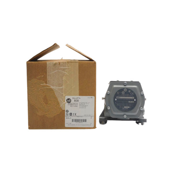 ALLEN BRADLEY 808-J1 SER. F 600VAC (BR/WH) NSMP