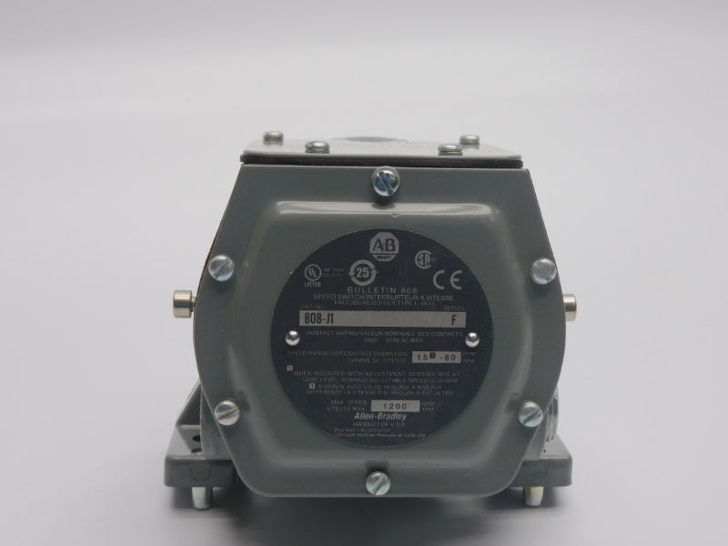 ALLEN BRADLEY 808-J1 SER. F 600VAC (BR/WH) NSMP