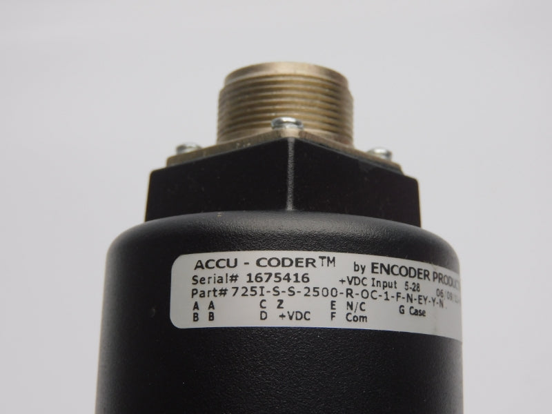 ACCU-CODER 725I-S-S-2500-R-OC-1-F-N-EY-Y-N 5-28VDC NSNP