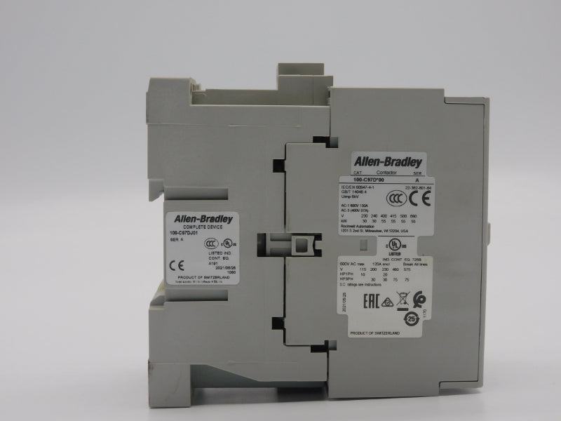 ALLEN BRADLEY 100-C97DJ01 SER. A 24VDC 130A NSNP