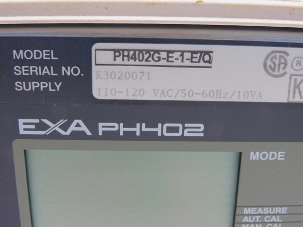 YOKOGAWA PH402G-E-1-E/Q 110-120VAC UNMP