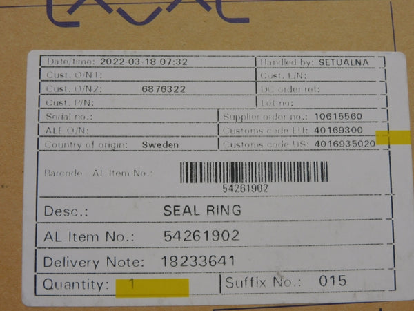 ALFA LAVAL 54261902 NSMP